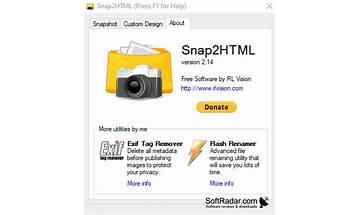 Snap2HTML for Windows - Download it from Habererciyes for free